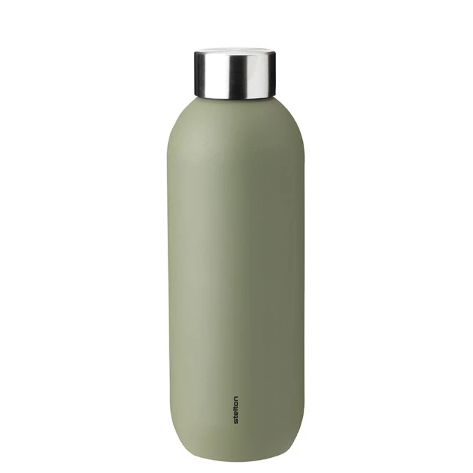 Auslauf ???? Stelton Keep Cool Isolierflasche - 600 Ml - Army ⌛ 3 Auslauf ???? Stelton Keep Cool Isolierflasche - 600 Ml - Army ⌛ – Bild 3