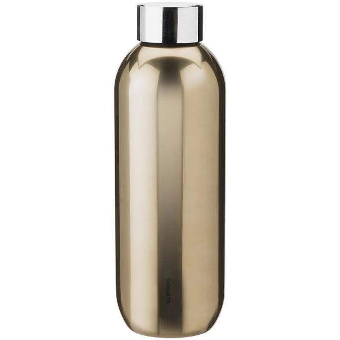 Coupon ???? Stelton Keep Cool Isolierflasche - 600 Ml - 22x7,5x7,5 Cm - Dark Gold ❤️ 1 Coupon ???? Stelton Keep Cool Isolierflasche - 600 Ml - 22x7,5x7,5 Cm - Dark Gold ❤️