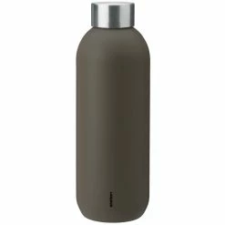 Rabatt ???? Stelton Keep Cool Isolierflasche - 600 Ml - Soft Bark ????