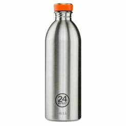 Aktion ✔️ 24 BOTTLES URBAN BOTTLE SATIN FINISH TRINKFLASCHE - 1 Liter - Steel 😀