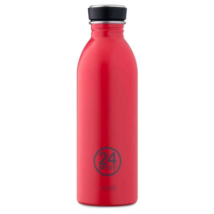 Top 10 ???? 24 Bottles Urban Bottle Satin Finish Trinkflasche - 500 Ml - Hot Red ???? 1 Top 10 ???? 24 Bottles Urban Bottle Satin Finish Trinkflasche - 500 Ml - Hot Red ????