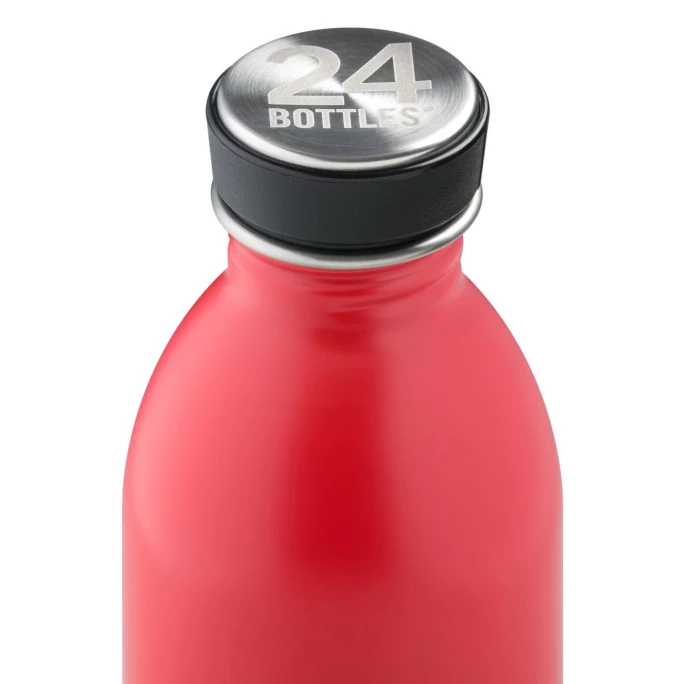 Top 10 ???? 24 Bottles Urban Bottle Satin Finish Trinkflasche - 500 Ml - Hot Red ???? 2 Top 10 ???? 24 Bottles Urban Bottle Satin Finish Trinkflasche - 500 Ml - Hot Red ???? – Bild 2