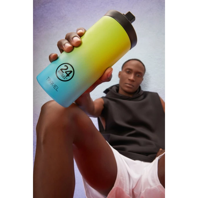 Am billigsten ???? 24 Bottles Travel Sport Tumbler Atlas Trinkbecher - 600 Ml - Yellow-blue ❤️ 4 Am billigsten ???? 24 Bottles Travel Sport Tumbler Atlas Trinkbecher - 600 Ml - Yellow-blue ❤️ – Bild 4