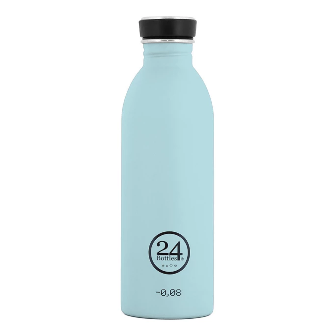 Schlussverkauf ???? 24 Bottles Urban Bottle Satin Finish Trinkflasche - 500 Ml - Cloud Blue ???? 1 Schlussverkauf ???? 24 Bottles Urban Bottle Satin Finish Trinkflasche - 500 Ml - Cloud Blue ????