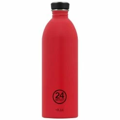 Angebote 🌟 24 Bottles Urban Bottle Satin Finish Trinkflasche - 1000 Ml - Hot Red 😀