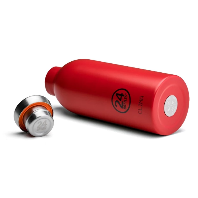 Aktion ⌛ 24 Bottles Clima Bottle Isolier-Trinkflasche - 500 Ml - Hot Red ???? 3 Aktion ⌛ 24 Bottles Clima Bottle Isolier-Trinkflasche - 500 Ml - Hot Red ???? – Bild 3
