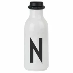 Auslauf ❤️ Design Letters - The Classic Collection Trinkflasche - 0,5 Liter - N - Weiß ????
