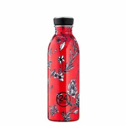 Auslauf ???? 24 Bottles Urban Bottle Floral Trinkflasche - 500 Ml - Cherry Lace ⌛