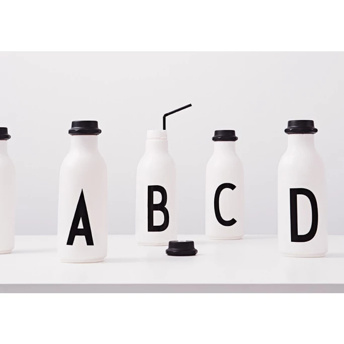 Bester Verkauf ???? Design Letters - The Classic Collection Trinkflasche - 0,5 Liter - L - Weiß ???? 2 Bester Verkauf ???? Design Letters - The Classic Collection Trinkflasche - 0,5 Liter - L - Weiß ???? – Bild 2