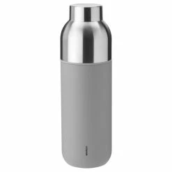 Bestpreis 🛒 Stelton Keep Warm Isolierflasche - 750 Ml - Light Grey 🤩
