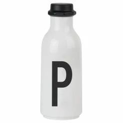 Großhandel ⌛ Design Letters - The Classic Collection Trinkflasche - 0,5 Liter - P - Weiß ????