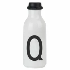 Angebote ✨ Design Letters - The Classic Collection Trinkflasche - 0,5 Liter - Q - Weiß ⌛