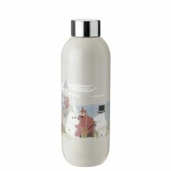 Bester Verkauf ✔️ Stelton Moomin Keep Cool Trinkflasche - 0,75 Liter - Sand ????