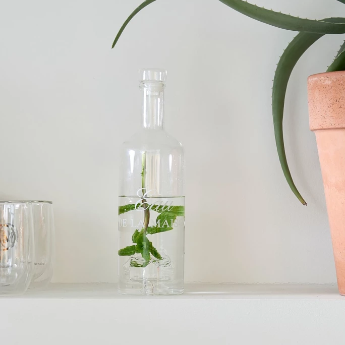 Angebote ???? Riviera Maison Rivièra Maison Eau De La Maison Wasserflasche - 750 Ml - Transparent ???? 2 Angebote ???? Riviera Maison Rivièra Maison Eau De La Maison Wasserflasche - 750 Ml - Transparent ???? – Bild 2