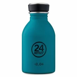 Aktion 💯 24 Bottles Urban Bottle Earth Trinkflasche Mini - 250 Ml - Stone Atlantic Bay ⌛