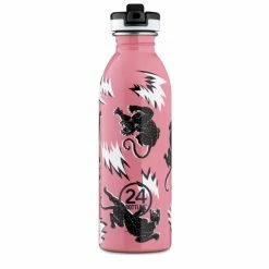 Billig ???? 24 Bottles Urban Athleisure Featuring Sport Lid Trinkflasche - 500 Ml - Wild Tune ????