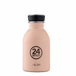 Beste Bewertungen von ✔️ 24 Bottles Urban Bottle Earth Trinkflasche Mini - 250 Ml - Stone Dusty Pink ????