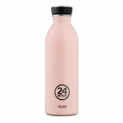 Auslauf ❤️ 24 Bottles Urban Bottle Earth Trinkflasche - 500 Ml - STONE Dusty Pink ✔️