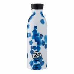 Aktion 🎁 24 Bottles Urban Bottle Melody Trinkflasche - 500 Ml - Blue-white ✨