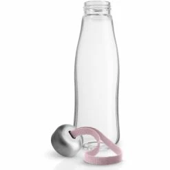 Alternative view of Schlussverkauf ???? Eva Solo Glass Glastrinkflasche - 500 Ml - Höhe 22 Cm, Ø 7 Cm - Rose Quartz ????
