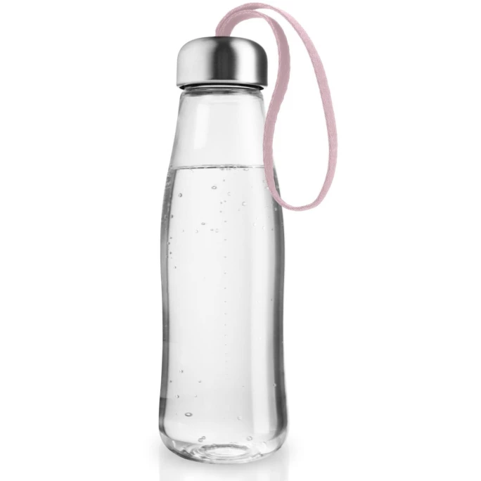 Schlussverkauf ???? Eva Solo Glass Glastrinkflasche - 500 Ml - Höhe 22 Cm, Ø 7 Cm - Rose Quartz ???? 3 Schlussverkauf ???? Eva Solo Glass Glastrinkflasche - 500 Ml - Höhe 22 Cm, Ø 7 Cm - Rose Quartz ???? – Bild 3
