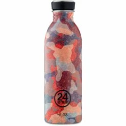 Angebote 😉 24 Bottles Urban Bottle Trinkflasche - 500 Ml - Camo Coral 😍