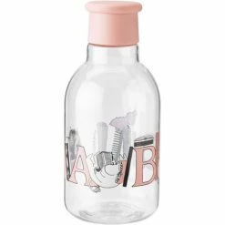 Großhandel ???? RIG-TIG By Stelton DRINK-IT Wasserflasche - 0,5 Liter - 17,5x8x8 Cm - Salmon ????