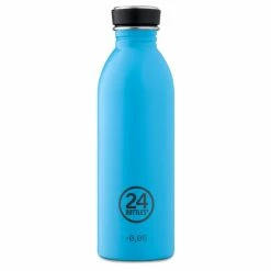 Auslauf ???? 24 Bottles Urban Bottle Satin Finish Trinkflasche - 500 Ml - Blue Lagoon ????