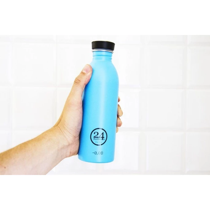 Auslauf ???? 24 Bottles Urban Bottle Satin Finish Trinkflasche - 500 Ml - Blue Lagoon ???? 6 Auslauf ???? 24 Bottles Urban Bottle Satin Finish Trinkflasche - 500 Ml - Blue Lagoon ???? – Bild 6