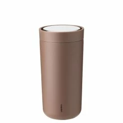 Alternative view of Billig ???? Stelton To-Go Click Thermobecher - 400 Ml - Soft Rust ✨