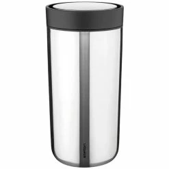 Aktion ???? Stelton To Go Click Stahl 685 Thermobecher - 400 Ml - Steel ✨