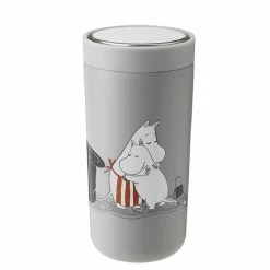 Beste Bewertungen von ⌛ Stelton To-Go Click Moomin Isolierbecher - 200 Ml - Soft Light Grey ????