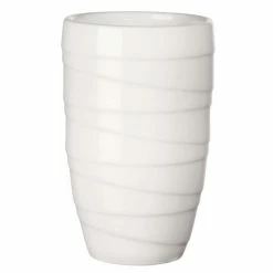 Brandneu ???? ASA THERMO Thermobecher XL Twisted - Ø 8,7 Cm - H 12,3 Cm - 350 Ml - Weiß ????
